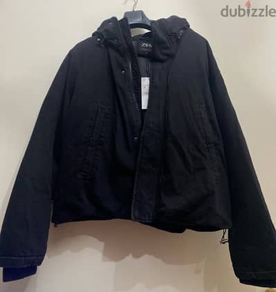 Zara Jacket New XL Black