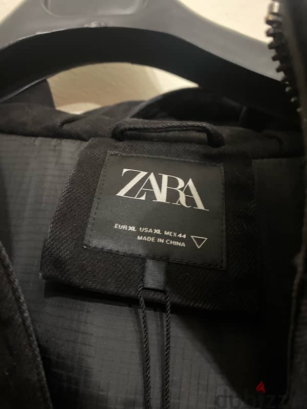 Zara Jacket New XL Black 1