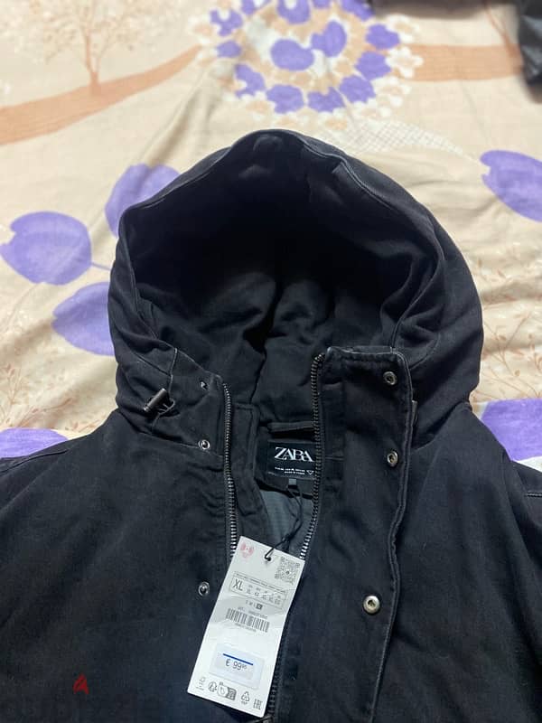 Zara Jacket New XL Black 5