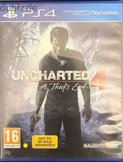 uncharted 4 ps4 cd