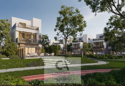 Townhouse for sale in Scenes Compound next to Bloomfields in the heart of Mostakbal City with a 5% down payment and installments over the longest paym