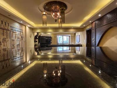 Furnished apartment for rent in Degla, Maadi