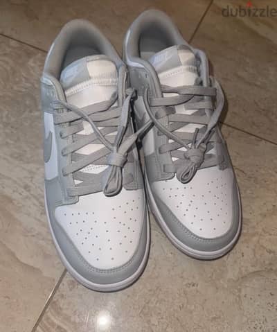 nike dunk grey fog