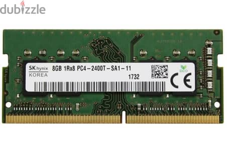 Ram Laptop 8GB cl 17 2400MhZ like new