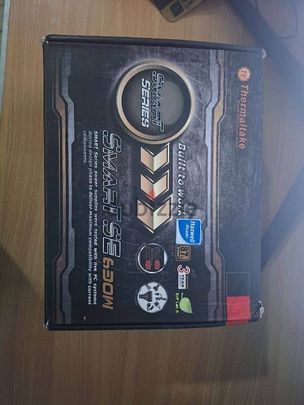 Thermaltake 630W Semi Modular Gaming PSU 6