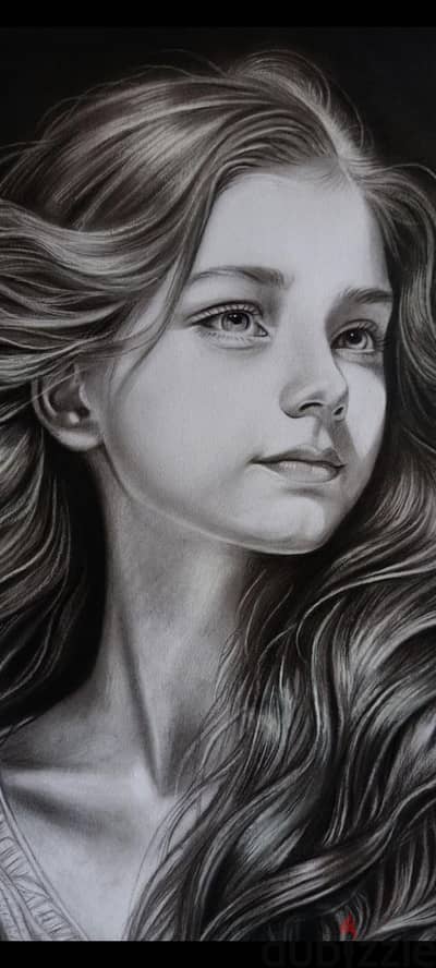 رسم يدوي بورتريه اعلي جوده HD