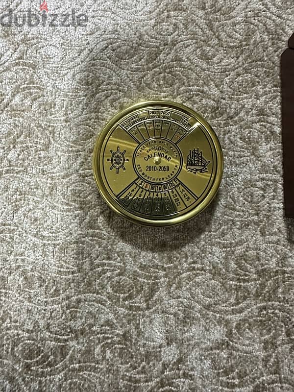 Brass Calendar 2010 : 2059 1