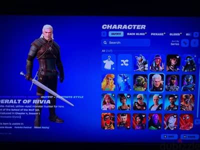 Fortnite account 150 skin