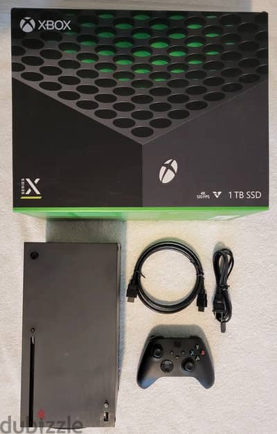 Xbox Series X in Excellent Condition with Original Box – بحالة ممتازة