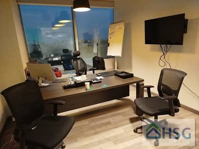Furnished office for rent - Smart Village - Area 250 meters