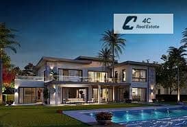 Standalone villa for sale 395 sq m in Swan Lake Compound New Cairo First Settlement ready to move Prime location