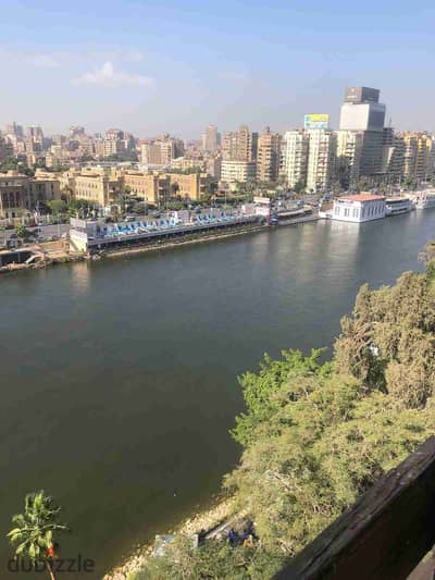 شقة للبيع الزمالك القبلية مطلة على النيل