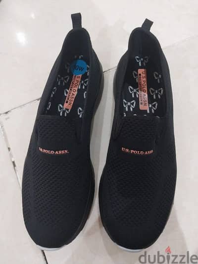 us polo shoes size 41 black