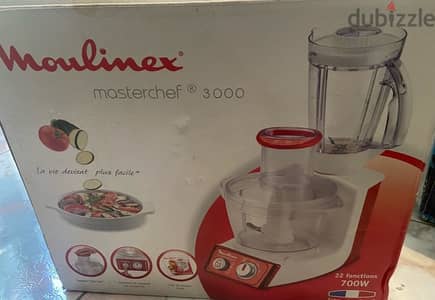 محضر طعام مولينكس ماستر شيف 3000 (Moulinex Masterchef) - حاله ممتا