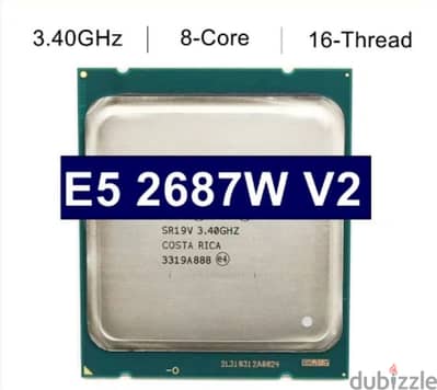 بروسيسور Intel Xeon e5 2687w v2