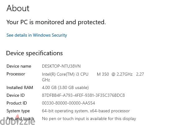 HP G62 Notebook laptop - لاب توب HP 1