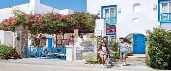 شاليه 3 غرف أرضي بجاردن للبيع في ماونتن فيو رأس الحكمة – إيفيا (Greek Village) – فيو لاجون وبول
