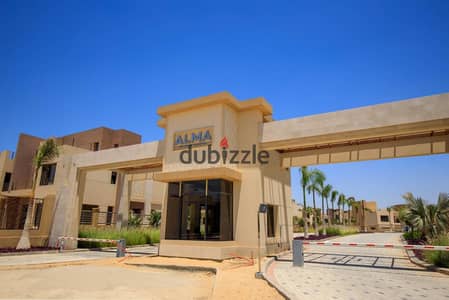 For sale: Twin house, 282m², Alma Compound - Ewan - Sheikh Zayed. Immediate delivery, distinctive view                                               .