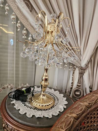 اباجورة كريستال عصفور