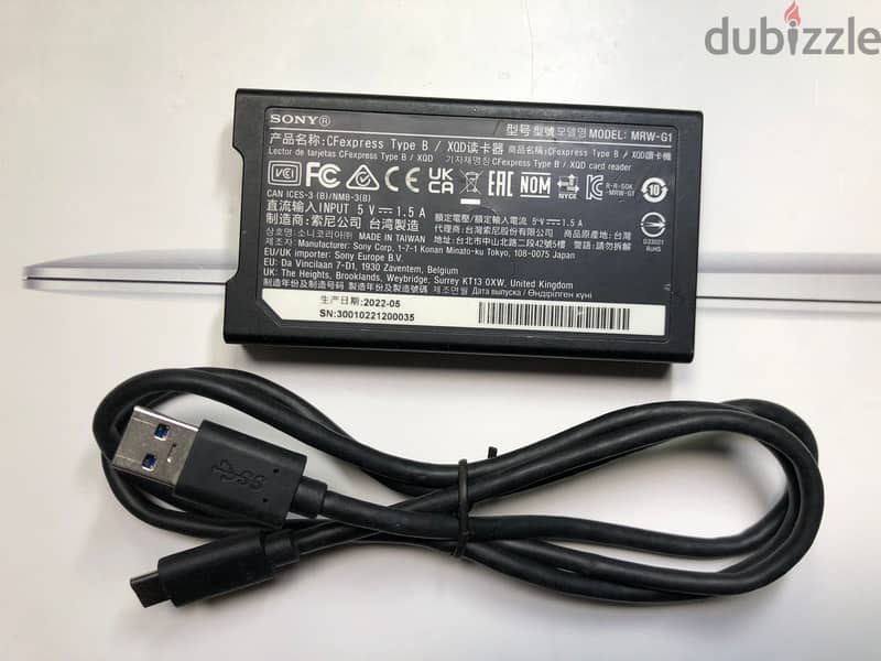 Sony MRW-G1 CFexpress Type B/XQD Memory Card Reader 5