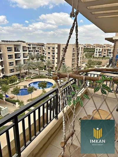 شقة للبيع فى كمبوند تاج سيتي امام المطار عالطريق السويس بخصم كاش 50% ( تاج سيتى ) القاهرة الجديدة