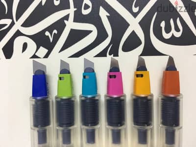 طقم اقلام للخط العربي بايلوت بارلل يباني  pilot Color parallel pen