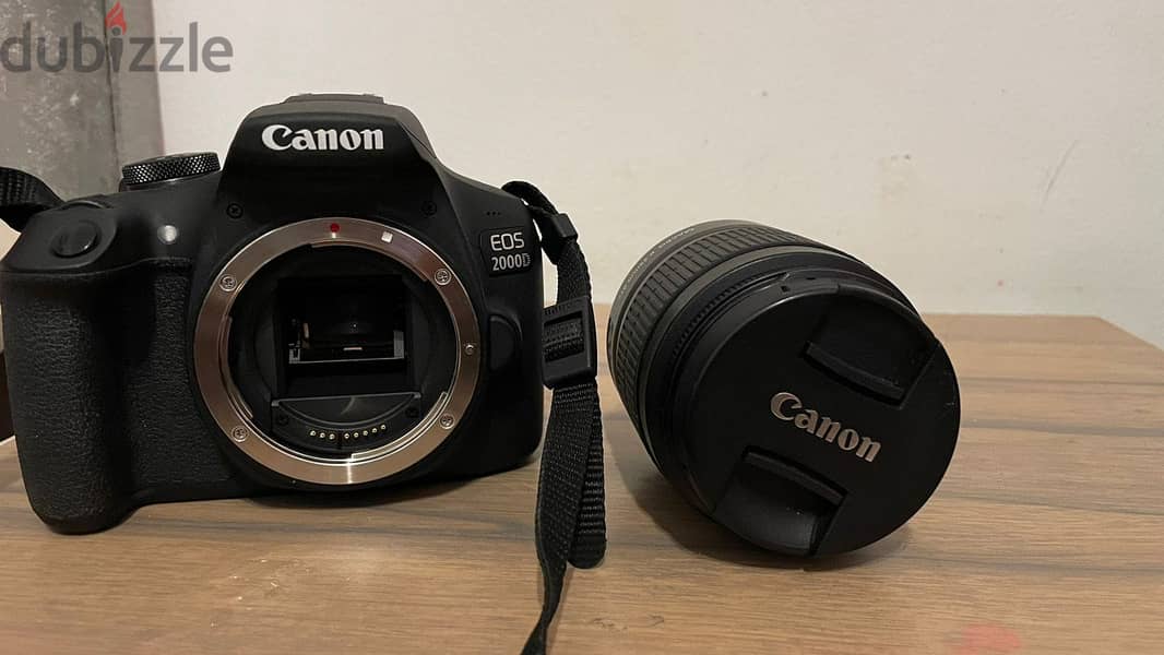 Camera Canon EOS 2000D DSLR 6