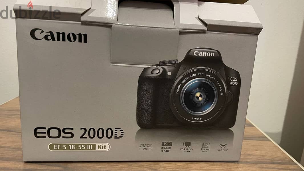 Camera Canon EOS 2000D DSLR 11