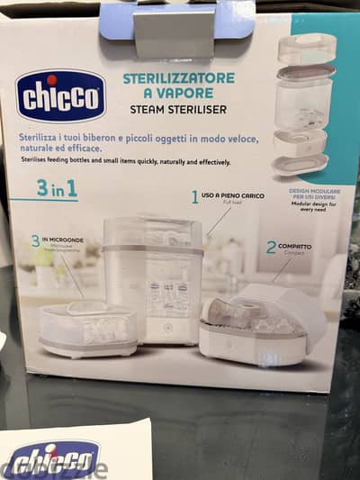 Chicco Natural 3 in 1 Bottle Sterilizer