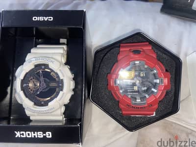 ساعات  g shock وساعهalba