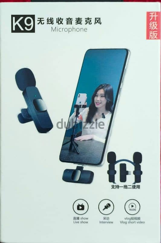 wirless mic k9 3
