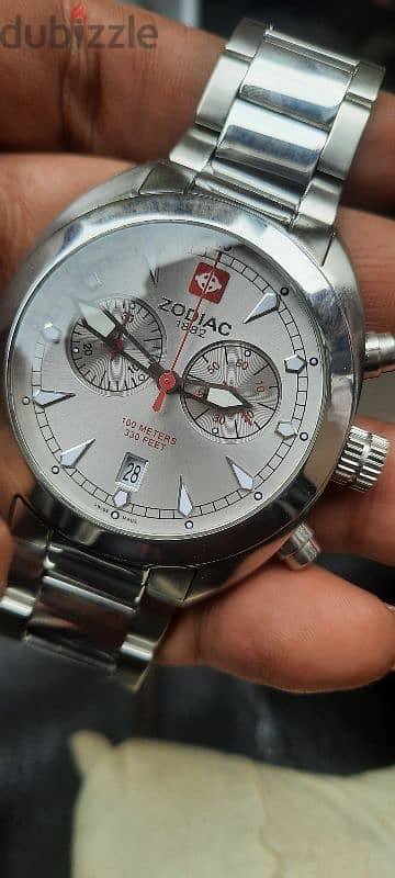Zodiac Chronograph Original Swiss Not used