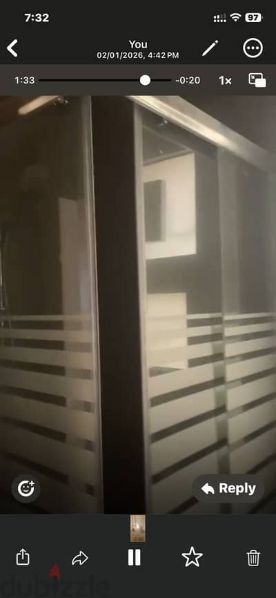 عدد ١ كابينة شاور