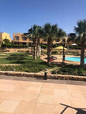 Ground Floor Chalet with Garden for Sale in Mountain View Sokhna 1 Fully Furnished