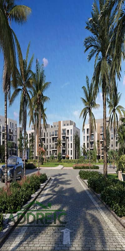شقة 125م + 45م جاردن، 2BR/2Bath، نصف تشطيب، تراس وجراج خاص، موقع مميز وفرصة استثمار رائعة، مقدم مميز وخطط سداد مرنة
