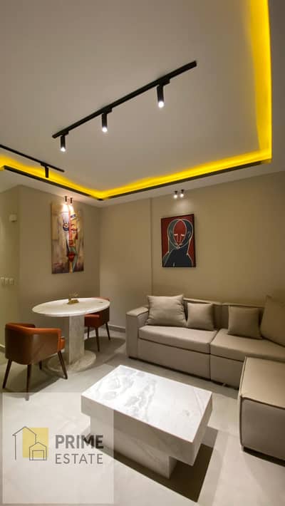 Hotel-Style Studio for Sale in Privado Madinaty | Old Reservation | Ready to Move | Ultra Super Lux Finishing