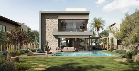Limited Villa Sea & Lagoon View Finished For Sale in Sidi Henish Installments Over 9 Years Ras elheikma
