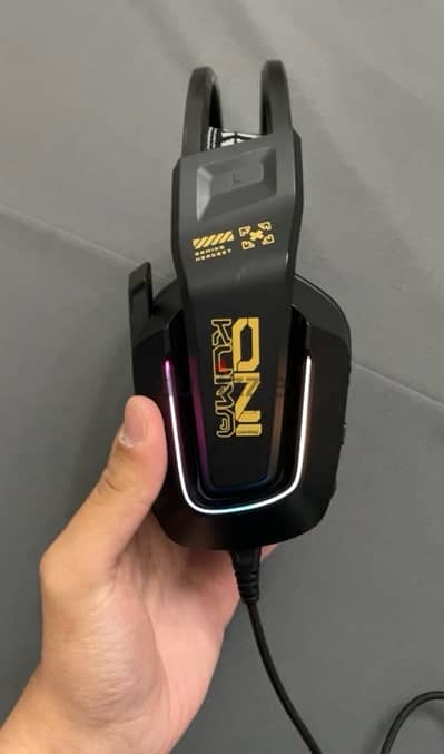 ONI KUMA Gaming headset full RGB lighting