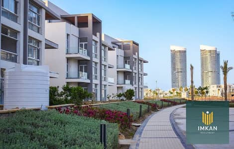 شالية متشطب lagoon view  واجهته حلوه جداا 136م للبيع \ مزارين Mazarine New Alamien