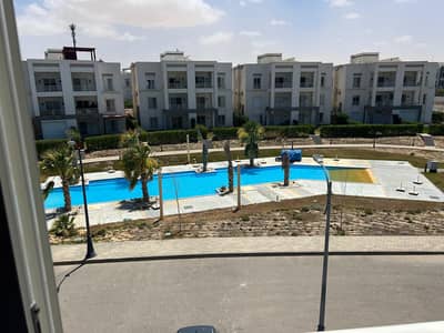 For Sale Penthouse Chalet 154 sq m at the lowest price on the market 3 bedrooms steps from the sea in Amwaj North Coast, Sidi Abdel Rahman Sea View