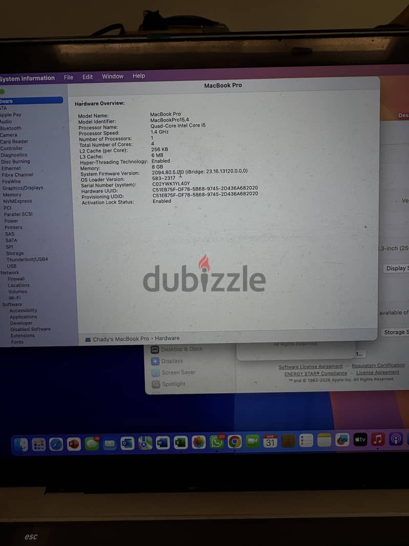 MacBook pro 2019 13” 13