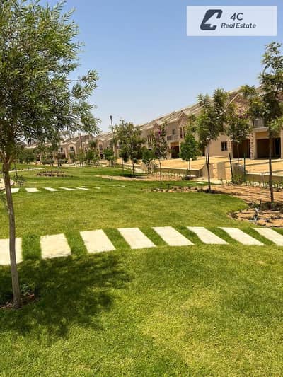 للبيع تاون هاوس بجاردن 266 م استلام فوري 3 غرف نوم برايم لوكيشن فيو مفتوح في جرين سكوير المستقبل سيتي القاهرة الجديدة