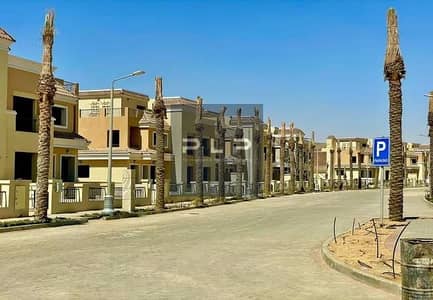 Villa for sale ready to move in at the old price, resale with facilities in Sarai Compound, with an open view of the landscape, prime location