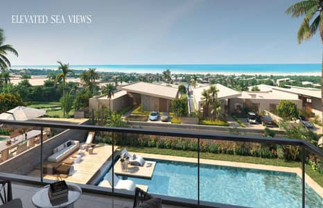 Chalet full sea view ready to move with installments for sale in Caesar Sodic North coast