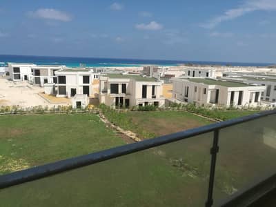 للبيع شاليه فى مرسى باغوش صف تالت من البحر رؤية كامله للبحر Marsa baghosh