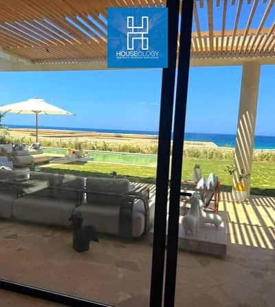 With a direct view of the sea and lagoon, own a fully finished chalet in the final phase of Seashore Hyde Park, Ras El Hekma.