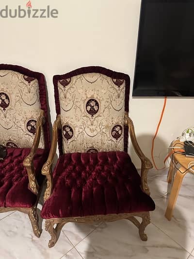 كرسيين مدخل زان احمر تنجيد راقى