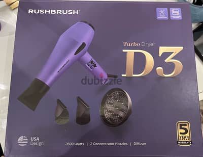 Rush Brush dryer