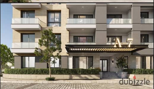 Apartment with garden for sale with a cash discount, with installment plans available up to 10 years, directly on Al Nozha Street in Sheikh Zayed