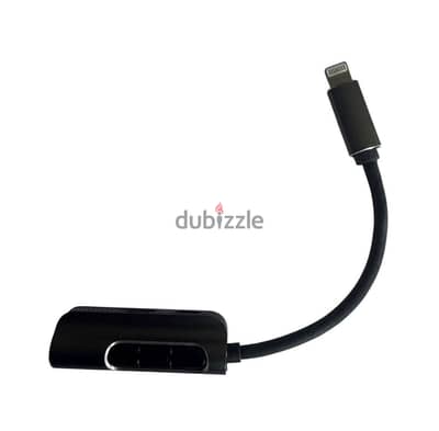 iPhone Adapter Lightning to Headphone Jack 3.5mm or AUX and Charging